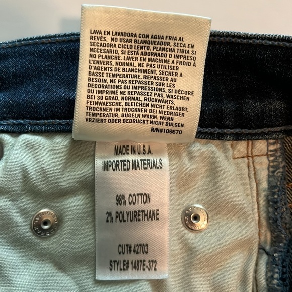 Citizens of Humanity Rocket Crop High Rise Skinny High Rise Size 28 - Picture 14 of 16